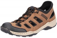 Rieker herren slipper - slipper, braun