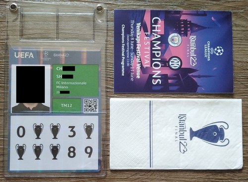 Ticket pass uefa - uefa, champions
