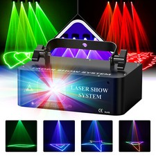 DMX-512 10CH Stroboskop Laser