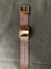 DKNY Damenuhr braun metallic