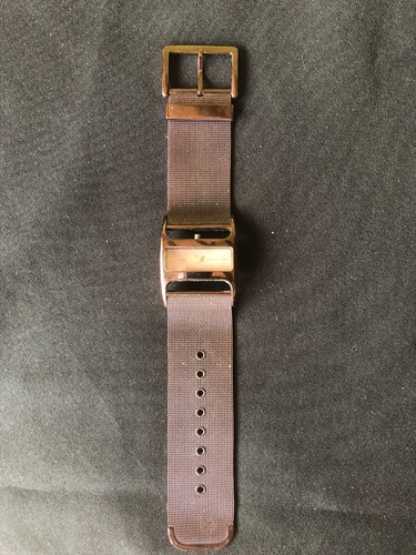 Dkny damenuhr braun - dkny, metallic