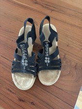 Rieker Plateausandalen Gr. 38