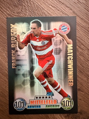 Match attax frank ribery - 08/09,