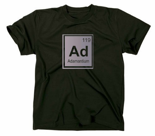 Adamantium logo shirt - adamantium,