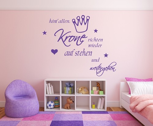 Wandtattoo wandspruch mit - wandtattoo,