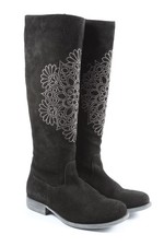 DEERBERG Schaftstiefel Damen Stiefel Gr. DE 37 schwarz Casual-Look