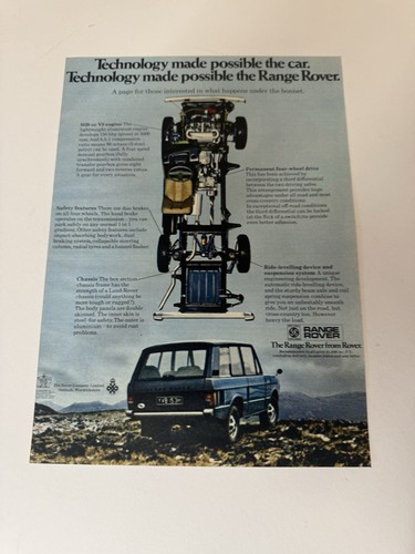 Original 1970 classic range - 1970,