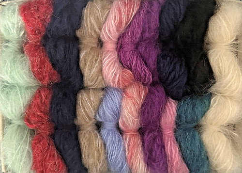 Neue wollreste mohair - 20,