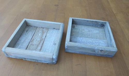 Rustikales tablett set - rustikales, tablett-set