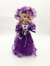 Sehr schöne Porzellanpuppe 30 cm. mit Ständer Puppe aus Porzellan / Keramik Neu