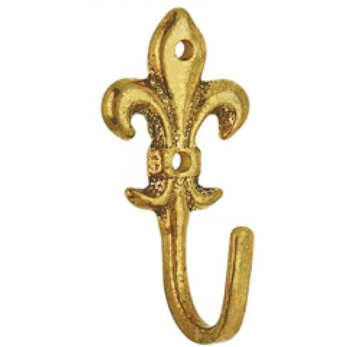 Zierhaken gold vermessingt - zierhaken,