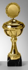 Pokal  Jamila gold mit Garvur