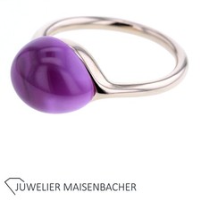 Pomellato Rouge Passion Ring mit synthetischem Saphir in 750er Roségold