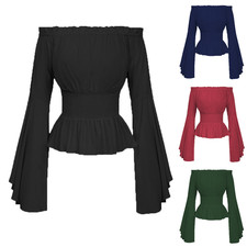 Damen Cosplay-Bluse Hemd