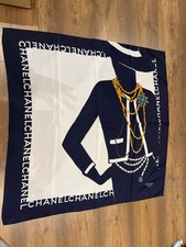 Seidentuch Chanel Paris Seiden