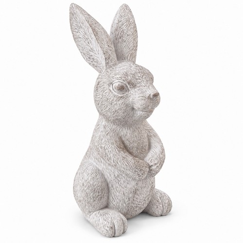 Deko hase gartenfigur weiß - gartenfigur,