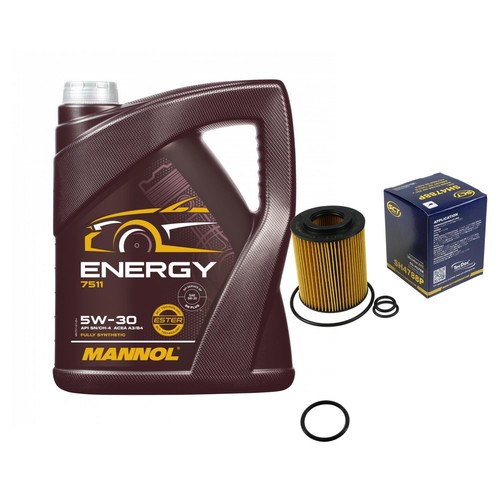 Inspektionspaket mannol - inspektionspaket, 5l