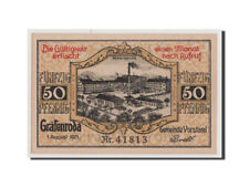 [#353713] Geldschein, Deutschland, Grafenroda, 50 Pfennig, 1921, UNZ, Mehl:462.2