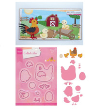 Stanzschablone Tiere Bauernhof