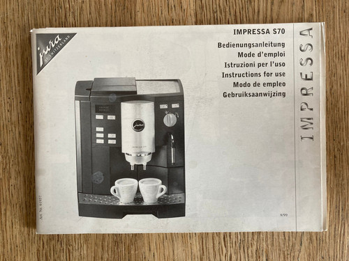 Jura impressa s70 - jura,