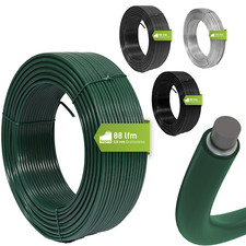 Fepro® Spanndraht Bindedraht Draht Basteldraht Maschendraht Zaundraht Drahtring