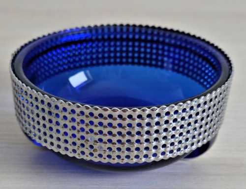 Vintage glas schale - vintage, glas-schale