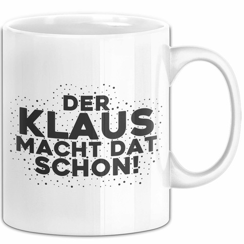 Klaus tasse der macht - tasse,