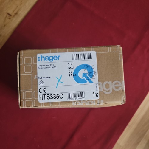 Hager hts335c sls schalter - hager, sls-schalter