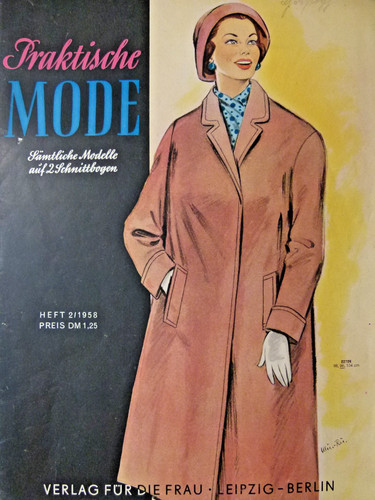 Altes modeheft von - altes, 2