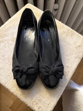 Gabor Damen Ballerinas Schwarz Gr. 43