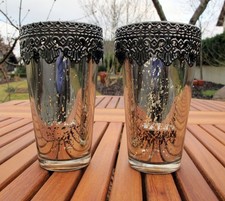 2 Stk. Teelichtglas "Miriam"