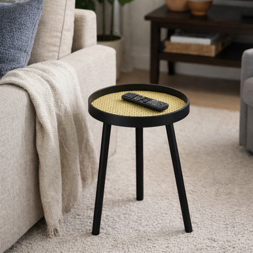 Neu schwarz runder couchtisch - neu,