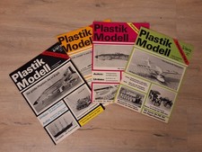 4x Plastik Modell Zeitschrift