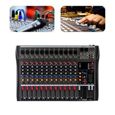 12 Kanal Audio Mischpult USB