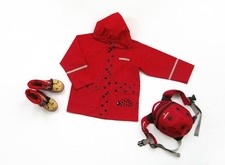 Playshoes Regenjacke Gr. 92, Gummistiefel Gr. 22/ 23 und LittleLife Rucksäck