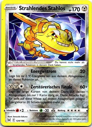 Strahlendes stahlos pokemon - strahlendes,