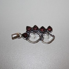 925-er Sterling Silber großer