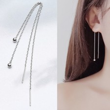 Damen Ohrringe Durchzieher