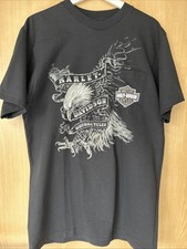 Harley Davidson T-Shirt Herren, Größe L, Schwarz Spanien Sevilla