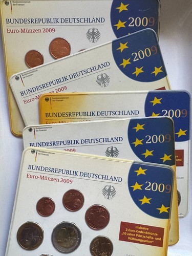 Euro münzen 2009 stempelglanz - euro-münzen,