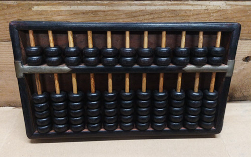 Vintage reihiges abakus - vintage,
