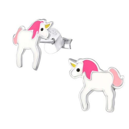 Kinder ohrringe einhorn pferd - einhorn,