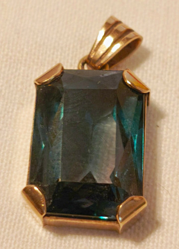 Vintage gold kettenanhänger - vintage,