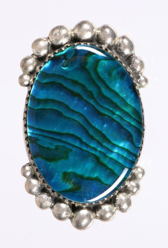 Navajo silber abalone - silber,