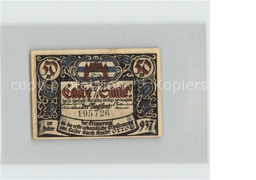 Calbe saale pfennig - calbe,