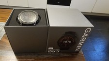Garmin fēnix 7X Solar GPS-Uhr - Schwarz/Schiefergrau