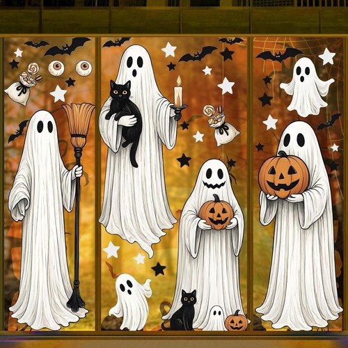 Halloween fensterbilder deko - halloween,