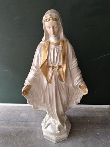 Alte große madonna figur - alte,