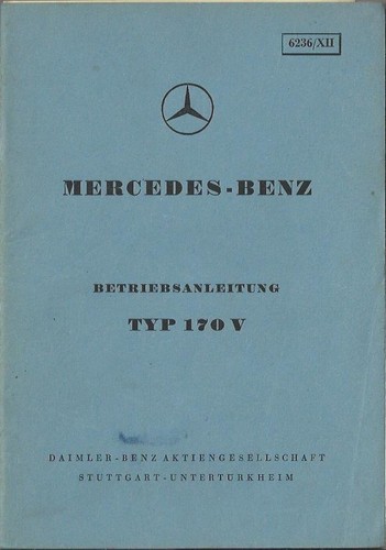 Mercedes typ 170 - 170, v