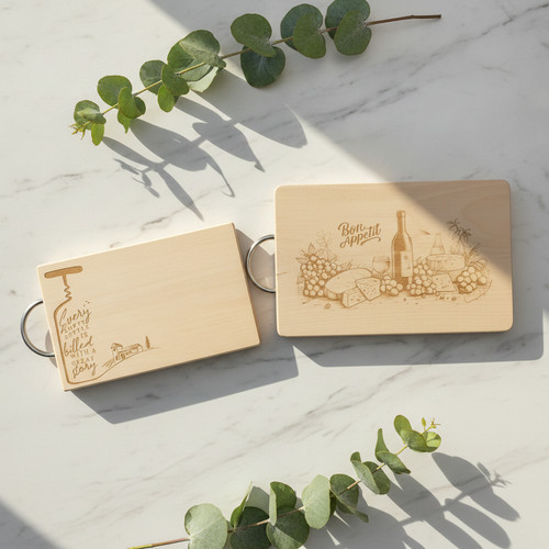 Schneidebrett holz mit gravur - schneidebrett,